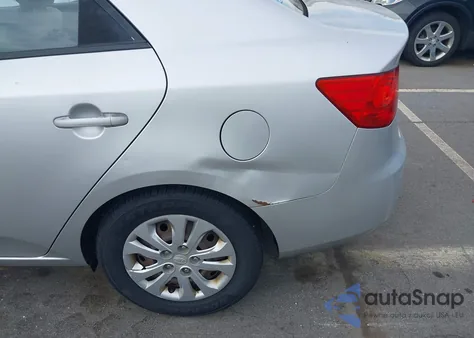 2010 Kia Forte Ex из США, поврежденный, VIN KNAFU4A26A5063594